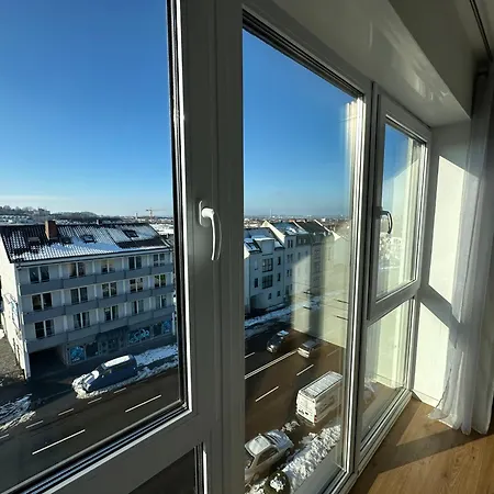 Helles Mit Weitblick, Doppelbett, Zentrumsnah アパート アシャッフェンブルク