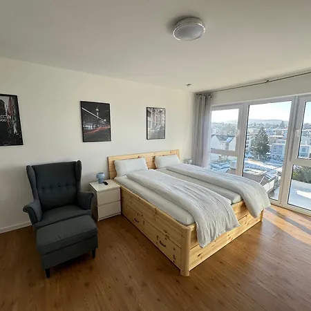 Helles Mit Weitblick, Doppelbett, Zentrumsnah アパート アシャッフェンブルク
