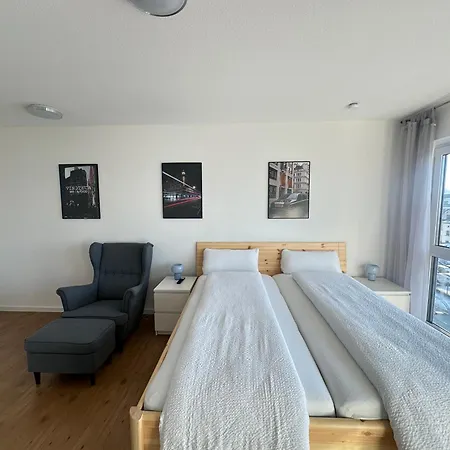 アパート Helles Mit Weitblick, Doppelbett, Zentrumsnah