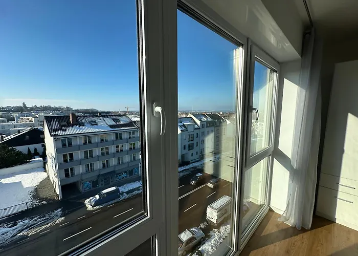 Helles Mit Weitblick, Doppelbett, Zentrumsnah アパート アシャッフェンブルク